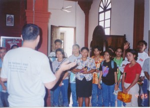 At the Sibulan Church