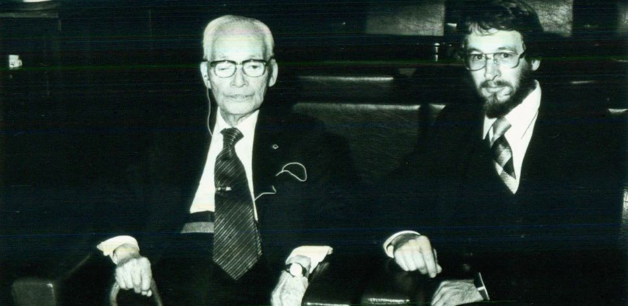 Dr. Shin'ichirō Imaoka and Prof. George Williams, 1981
