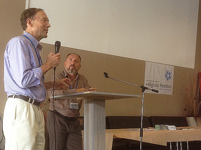 Peter le Poole and Arben Sulejmani.