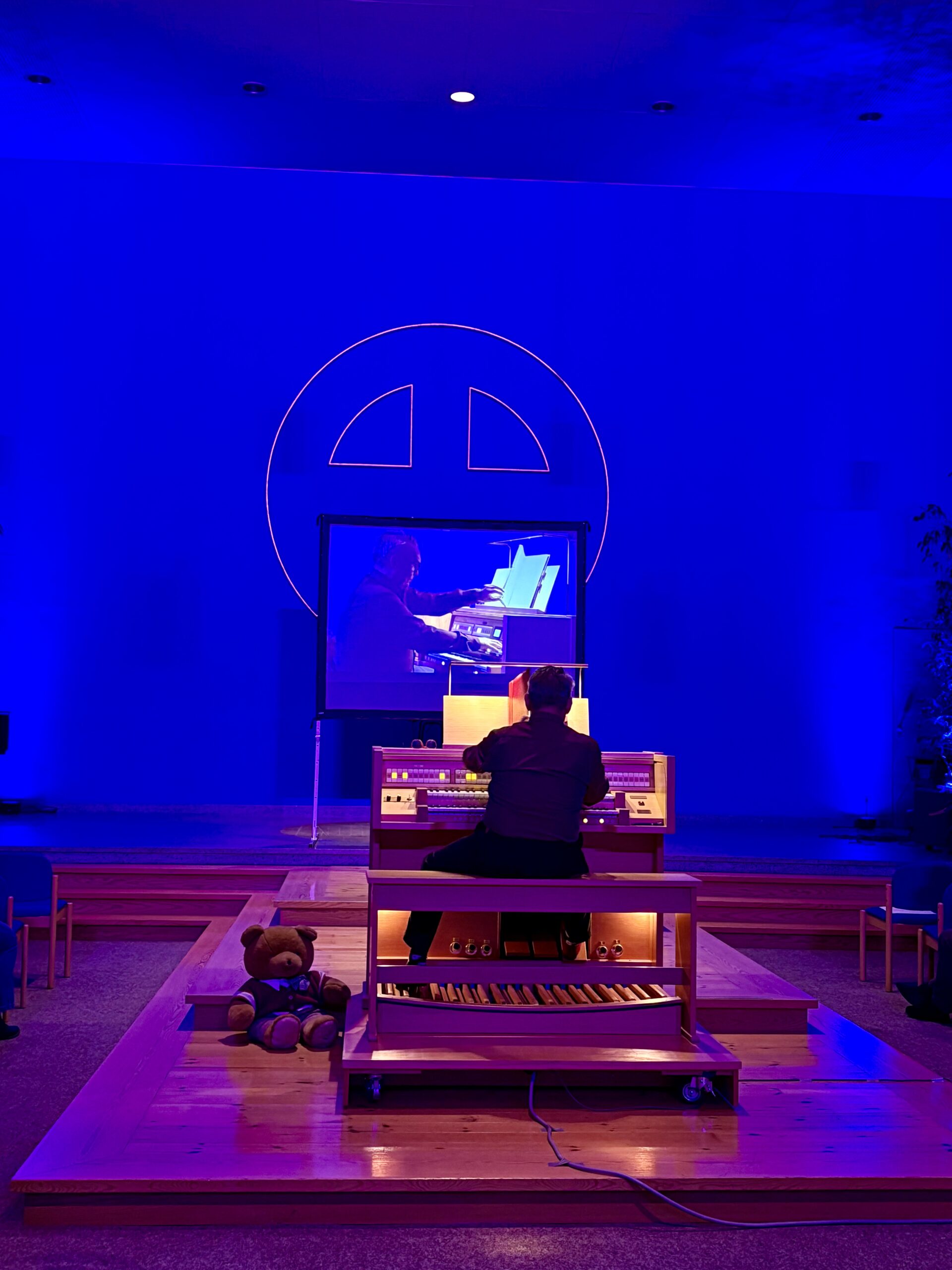 Gabriela Frey giving her presentation.