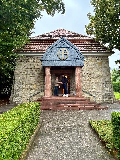 The exterior of the Free Religious Community building in Mainz.