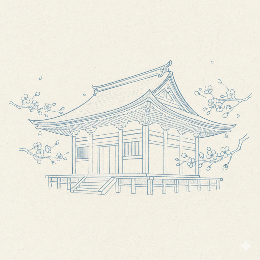 Illustration for the IARF Japan Study Tour