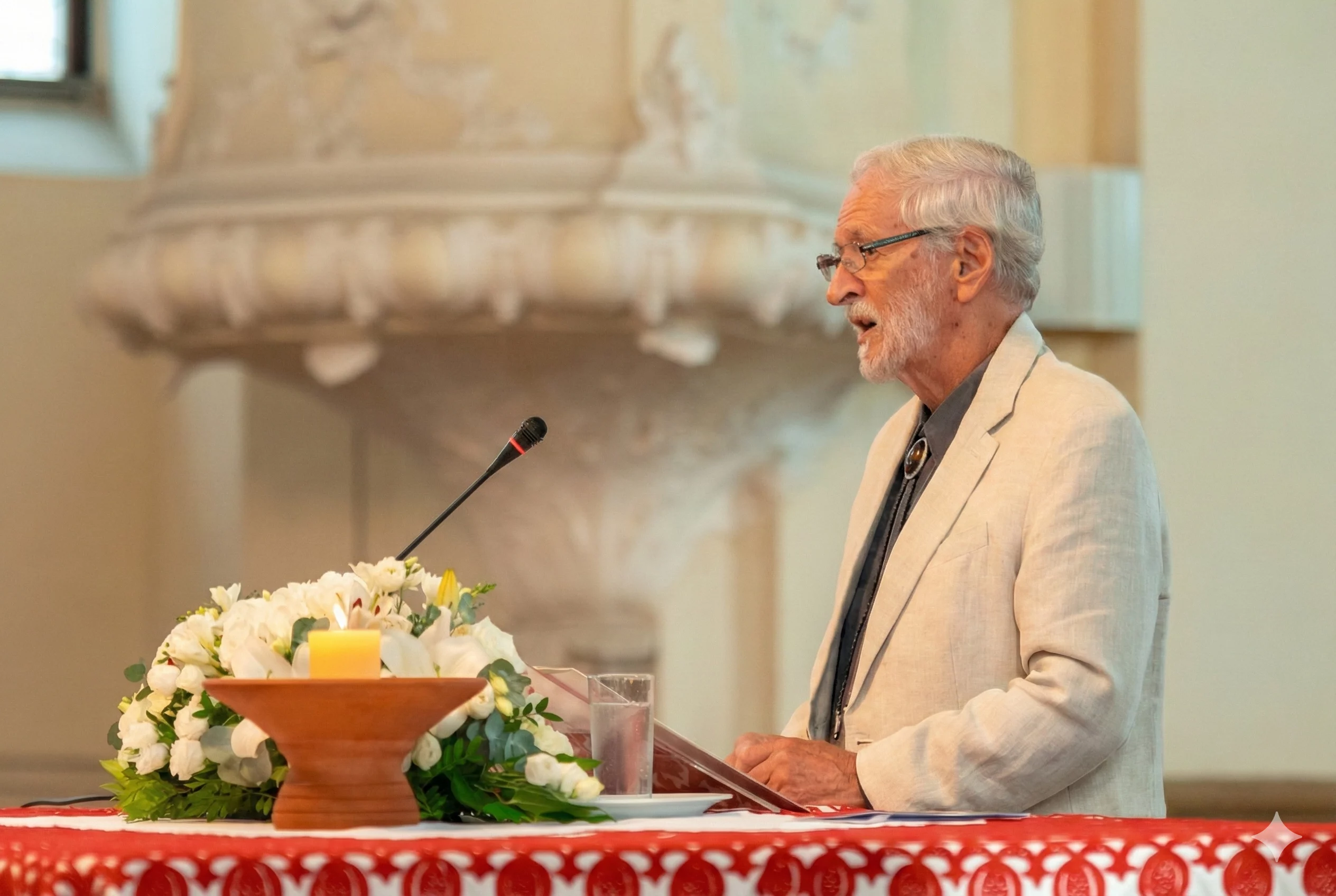 Prof. George Williams speaking at IARF Congress