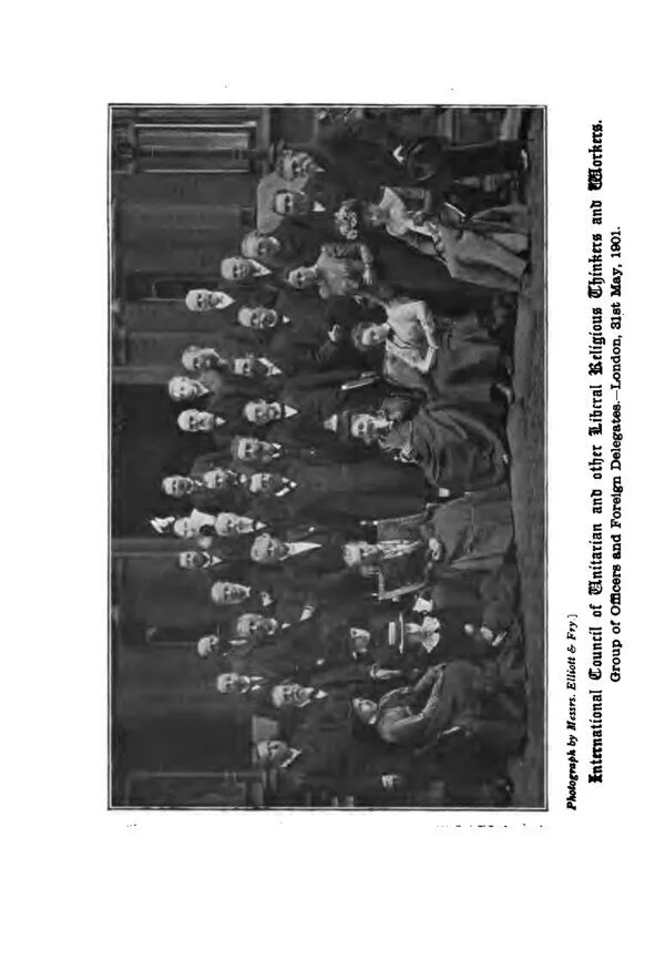 Cover for Liberal Religious Thought at the Beginning of the Twentieth Century: Addresses and Papers at the International Council of Unitarian and other Liberal Religious Thinkers and Workers, held in London, May, 1901