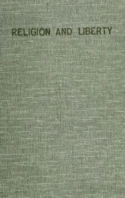 Cover for Religion and Liberty