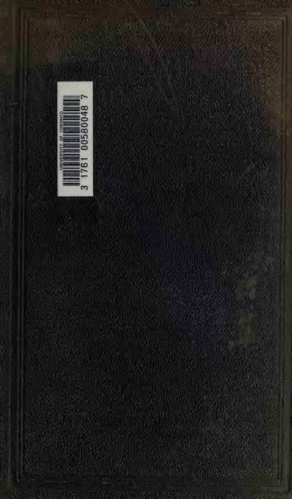 Cover for Life and Correspondence of Theodore Parker, Volume II