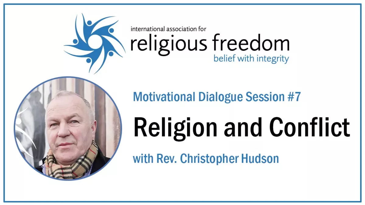 Cover for Dialogue #7: Religion and Conflict - on Reconciliation with Rev. Hudson from Northern Ireland