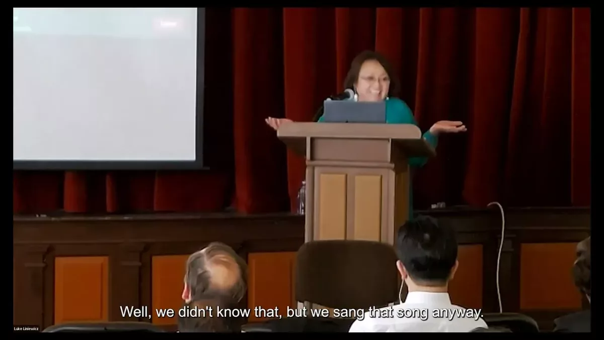 Cover for 36th IARF Congress, Day 3: Reconciliation and Peace in North-East Asia, Prof. Kathy Matsui