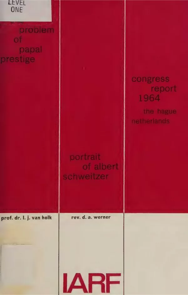 Cover for I.A.R.F. News Digest, No. 55 (February 1965)